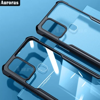Aurorele Pentru Samsung Galaxy M31 Caz Anti-toamna Airbag Caz rezistent la Socuri Clar Cu Soft Frame Cover Pentru Samsung M31 Caz de Telefon
