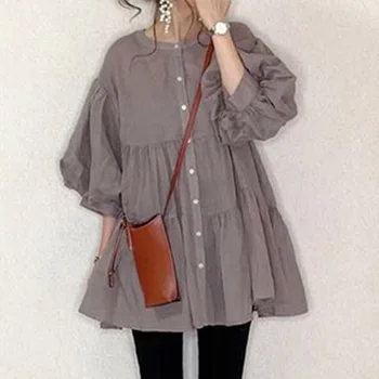 Bluza Femei Japonia Stil 2020 Nou De Toamna Cu Maneci Lungi Femei Tricou