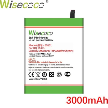 Wisecoco BQ 5517L Baterie de 3000mAh Pentru BQS 5517L BQ-5517L de înaltă calitate, de Înlocuire Telefon