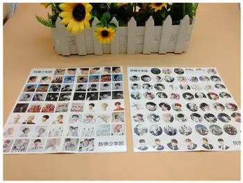 180pcs/Set Coreea Lee Jong Suk Hârtie carte Poștală/Felicitare/Mesaj/Card de Crăciun și cadouri de Anul Nou