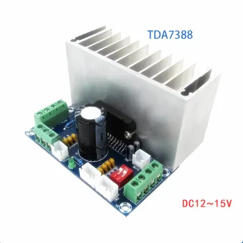 TDA7388 Clasa AB 2/4 canal 4x41W Surround Stereo Amplificator Audio de Putere Masina de Amp