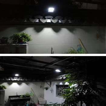 De înaltă Luminozitate 24 LED-uri Lumini Solare Senzor rezistent la apa IP65 Street Alb Lampa Cu Montare pe Stâlp Pentru Acasă în aer liber Patio Grădină