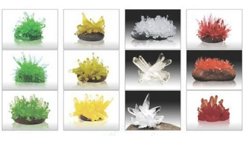 2020 6x4cm DIY Creștere Doresc Cristal Magic care Doresc să Crească Un Cristale Cu Lumini LED-uri Kit Dorințele de Crăciun de Decorare Jucării Noutăți