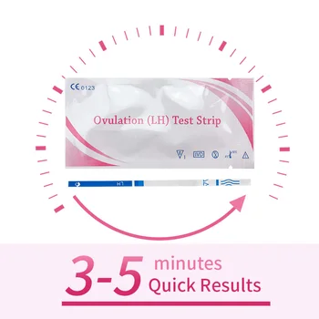 Test De Ovulatie 50 +10 Pc-Uri Și 60 Buc Urină Ceașcă De Fertilitate Pentru Femei Ovulația Pastile Test Rapid Stick De Hârtie Peste 99% Precizie