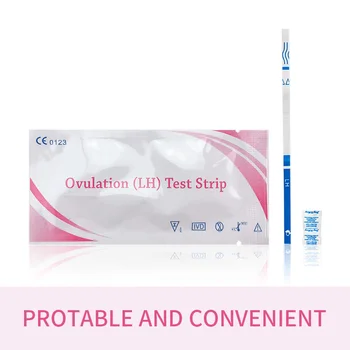 Test De Ovulatie 50 +10 Pc-Uri Și 60 Buc Urină Ceașcă De Fertilitate Pentru Femei Ovulația Pastile Test Rapid Stick De Hârtie Peste 99% Precizie