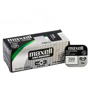 Pilas de boton Maxell bateria originală Oxido de Plata SR927W DE 1,55 V-blister de 10 ori Uds