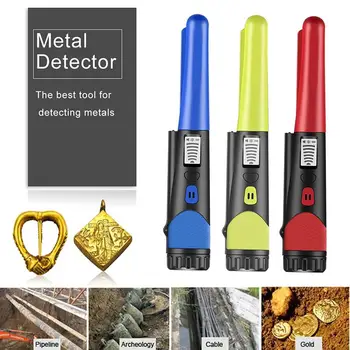 Noul Handheld Portabil Detector De Metale Pinpointer Sensibilitate Ridicată Ac Indicator Static De Stat Căutător De Aur Finder Detecteur De Metaux