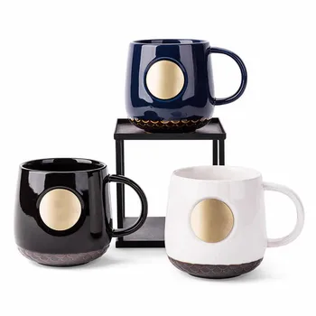 Simplu Ceramice Cana De Cafea Mic Dejun Copii Sticla De Lapte De Birou Set De Ceai Multifunctional Cuplu Cadou De Ziua Cană Fierbător