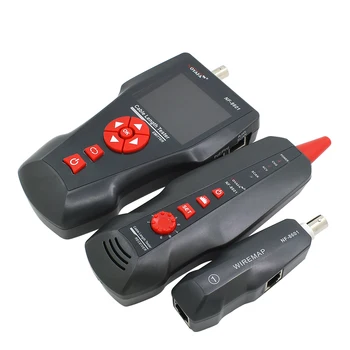 Original Noyafa NF-8601W RJ45 LAN Tester de Cablu de Rețea pentru BNC PING POE RJ11 Telefon Linie de Sârmă Tracker Diagnostica Ton Detector