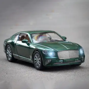 RCtown 1/24 Înalt aliat Mașină de Jucărie pentru Bentley Mulsanne Extended Edition Aliaj Metal Model de Vehicul Jucarii Cu Sunet de Lumină Deschide Ușile