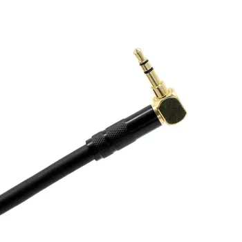 Jack de 3,5 mm Cablu Audio 3.5 Male către Male Cablu AUX de 90 de Grade Unghi Drept DIY pentru Masina Căști MP3 / 4 Aux Cablu 0,5 m 1m