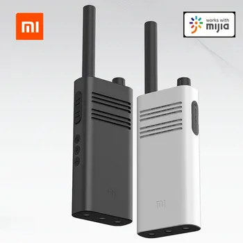 Original Xiaomi Noi Mijia Walkie Talkie Lite Civile 5 Km în aer liber, Interfon Portabil Mini Radio Walkie Talkie cu Mi App Acasă