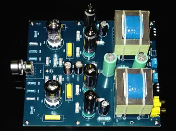 Nobsound N2+6AQ5(6005) push-pull tub amplificator DIY KIT pentru putere Audio HIFI 12W+12W
