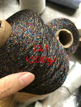 500g/multe Fire de croșetat Metalic+Bumbac metalizate fir de Tricotat de Mână Fire Pentru Tricotat& Croșetare matethreads DIY t74