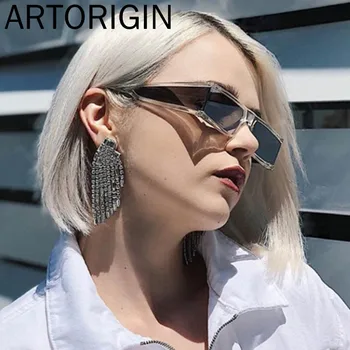 Ultima Moda Pătrat Mic Supradimensionat ochelari de Soare pentru Femei Brand Design Ochelari Retro Oglindă Ochelari de Soare Pentru Femei UV400