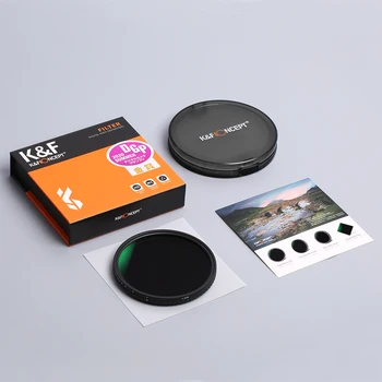 K&F Concept 55mm 58mm 62mm 67mm 77mm Fader ND Filtru de Densitate Neutră Variabilă Filtru ND2 să ND32 pentru Camera foto Sony Obiectiv NU