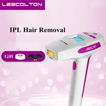 LESCOLTON Îndepărtarea Părului cu Laser Mașină Permanentă Photoepilator Epilator Bikini Trimmer pentru Femei și Bărbați cu Display LCD Depilator