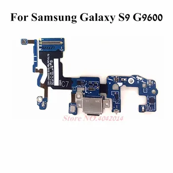 1buc Original Portul USB de Încărcare Cablu Flex Pentru Samsung Galaxy S9 G965F G960F G9600 încărcător Conector Dock microfon de Înlocuire