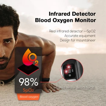 MARGINEA de NORD Bărbați Brățară Inteligent Sport ceas Inteligent ECG de Oxigen din Sange Heart Rate Monitor Tensiunii Arteriale IP67 Tracker de Fitness Band