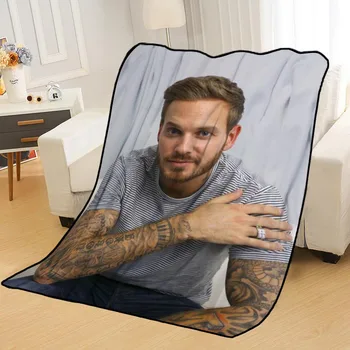 Personalizate Paturi Personalizate M Pokora Pături pentru Paturi Moi DIY Decorare Imagine Dormitor Arunca Pătură de Călătorie