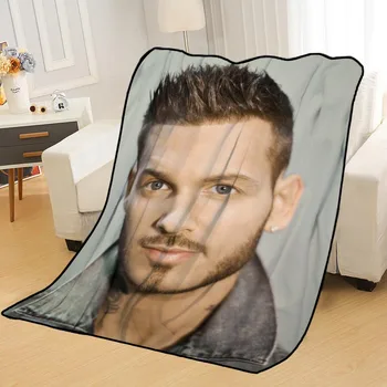 Personalizate Paturi Personalizate M Pokora Pături pentru Paturi Moi DIY Decorare Imagine Dormitor Arunca Pătură de Călătorie