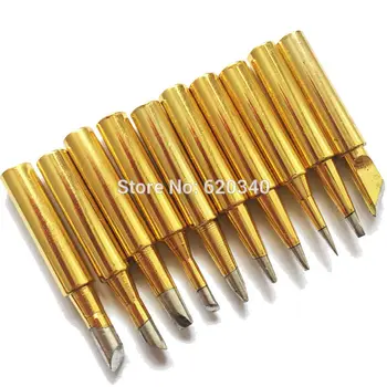 10buc/set Plumb de Aur kingkong Electric fier de Lipire sfat 900M-T Pentru 936 Saike 909D 852D+ 952D Diamagnetic DIY