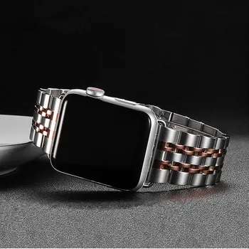 Curea din Otel inoxidabil pentru Apple watch 5 trupa 44mm 40mm iWatch trupa 42mm 38mm Lux metal curea bratara Apple watch 4 3 2 1