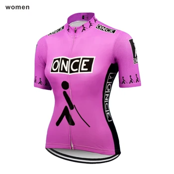 BOUYGUES Retro Femei Ciclism Jersey cu Mânecă Scurtă de Curse Sport MTB Jersey Ciclism Tricou violet Biciclete Imbracaminte maillot ciclismo