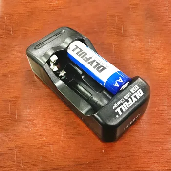 Dlyfull U2 Încărcător de Baterie 2 sloturi ni-mh, ni-cd 1,2 v AA AAA încărcător Cu USB cu LED-uri chargeur gramada baterii