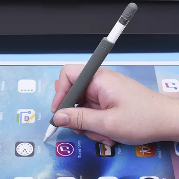 4 în 1 Non-Alunecare Silicon Pen Caz Acoperire Protector Folie Kit Pentru Apple Creion Stylus Pen Manșon de Protecție Pentru iPad Pro Creion