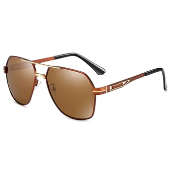 Clasic Polarizat ochelari de Soare Brand Design Bărbați Metal de Conducere ochelari de Soare Vintage sex Masculin UV400 ochelari de soare Shades Ochelari de Oculos de sol