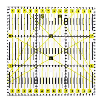 3Pcs/Set Clar de Matlasare Etalon Conducători Mozaic de Cusut Conducător Instrument de Tăiere Set Ambarcațiuni DIY