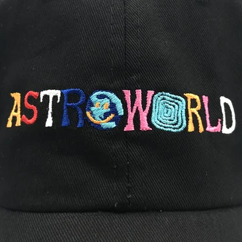 Bumbac de înaltă Calitate Travis Scott cel mai recent album Astroworld Snapback Cap Șapcă de Baseball Pentru Barbati Femei Hip Hop Tata Pălărie Os Garros