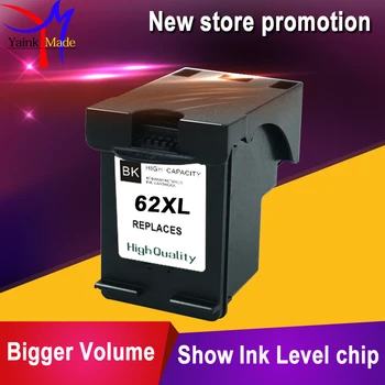 2PK Remanufacturate pentru HP 62 cartuș de cerneală compatibil pentru HP ENVY 5640, 5642, 5643, 5644, 5646, 5660 imprimanta