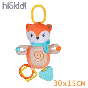 HI5KIDI Mic Vulpe Drăguț Jucărie de Pluș pentru Copii Papusa Purta Eșarfă Fox Papusa Ziua de nastere Cadou de Crăciun pentru Copii Jucării de Pluș