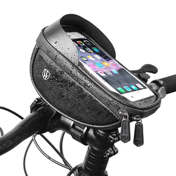 Rezistent la apa Sac Biciclete Suport de Telefon cu Ecran Tactil Bicicleta Ghidon Muntele Geanta Caz Universal Biciclete MTB Smartphone Stand Suport