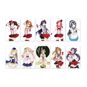 10buc Dragoste imagini Anime Card Autocolante DIY Autobuz ID-ul rezistent la apa Scrub Carte Autocolant Copii Autocolant Jucării pentru Copii Colecție Cadou