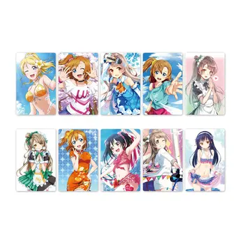 10buc Dragoste imagini Anime Card Autocolante DIY Autobuz ID-ul rezistent la apa Scrub Carte Autocolant Copii Autocolant Jucării pentru Copii Colecție Cadou