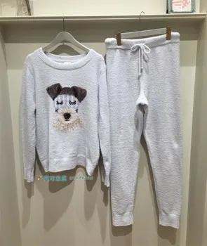 2020 Japonia gp moale sleepwear câinele și iepurele cu ochi patch set de pijama