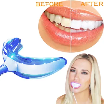 Electric Dentare Dinți Merlan Kit Inclusiv Baterie Original Alb Lumina LED-uri Dinte Albire Pasta de dinti Gel Unghii Îngrijire Orală G820