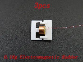 3pcs 0,18 g Electromagnetice Cârma Micro Actuator Magnetic Mini Avion Servo Utilizarea 1S Lipo 3.7 V pentru RC Model DIY Aeronave Server