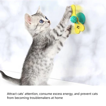 Moara Pisica Jucarii Interactive Teasing Placă Turnantă Pisici Jucărie În Condiții De Siguranță Durabil Puzzle Jucarii Produse Pentru Animale De Companie Pisica Mica Perie Accesorii