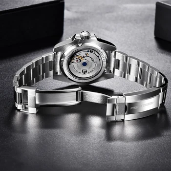 PAGANI DESIGN 2020 de Lux Bărbați Mechanical Ceas de mână din Oțel Inoxidabil GMT Ceas Brand de Top de Sticlă de Safir Bărbați Ceasuri reloj hombre