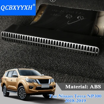 QCBXYYXH ABS Interior Semifabricate Pentru Nissan Terra Navara NP300 perioada 2018-2019 Sub Scaun Priza Cadru Paiete Decor Acoperă
