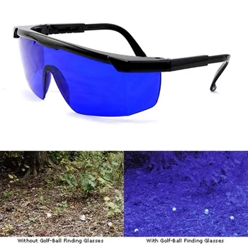 Golf găsirea ochelari,Minge de Golf Finder Profesionale Lentile de Ochelari,ochelari de Soare Sport se Potrivesc pentru Rularea de Conducere de Golf,Albastru Lentile