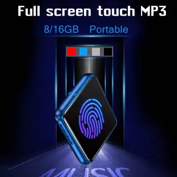 Aliaj de aluminiu 8G/16G Mahdi Noul Mini bluetooth, Mp3 Player, Suport TF Card O cheie de repetare a-B pentru a studia Cu Cască USB