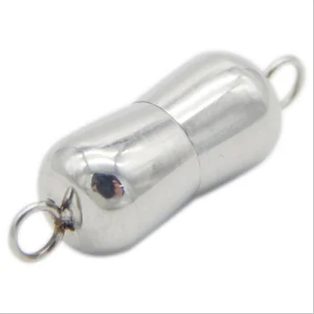 2 buc Oțel Inoxidabil Incuietoare Conector Plat din Piele Magnet Capac Incuietoare Cataramă Pentru Diy Bratari Bijuterii Accesorii