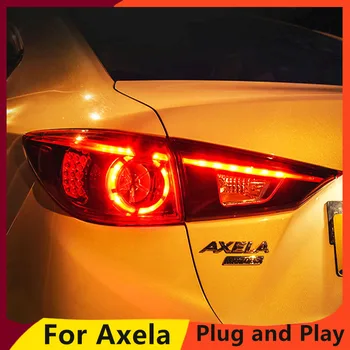 KOWELL Styling Auto pentru Mazda 3 stopuri Mazda3 Axela spate cu LED-uri de Lumină Orignal Design LED Lampă Spate DRL+Frana+Park+Semn