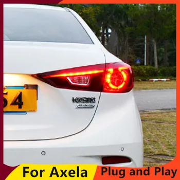 KOWELL Styling Auto pentru Mazda 3 stopuri Mazda3 Axela spate cu LED-uri de Lumină Orignal Design LED Lampă Spate DRL+Frana+Park+Semn