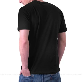 De Vânzare la cald Șepci Tricouri Personalizate din Bumbac cu Maneci Scurte Pentru Om 5XL Tricou Negru